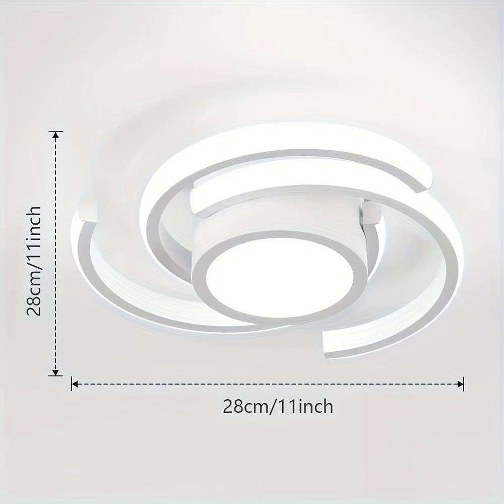 Transfronterizo Amazonas sala de estar lámpara de techo dormitorio lámpara de pasillo LED luz de atmósfera moderna simple lámpara Zhongshan al por mayor image 20