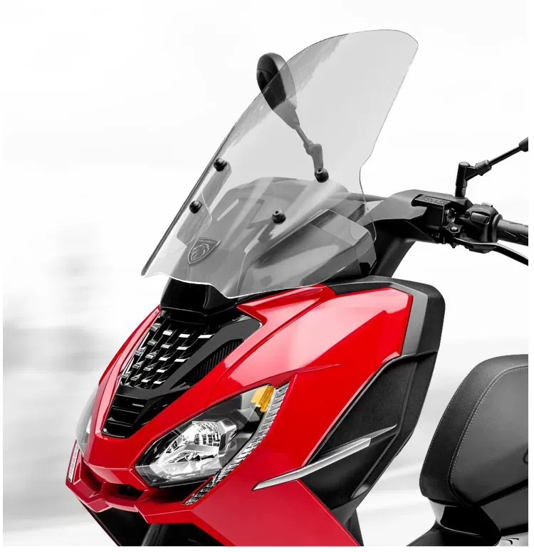Qishi Niu is suitable for the modification of the front windshield of the Peugeot Pulsion 211 to a taller and more transparent front windshield glass accessory