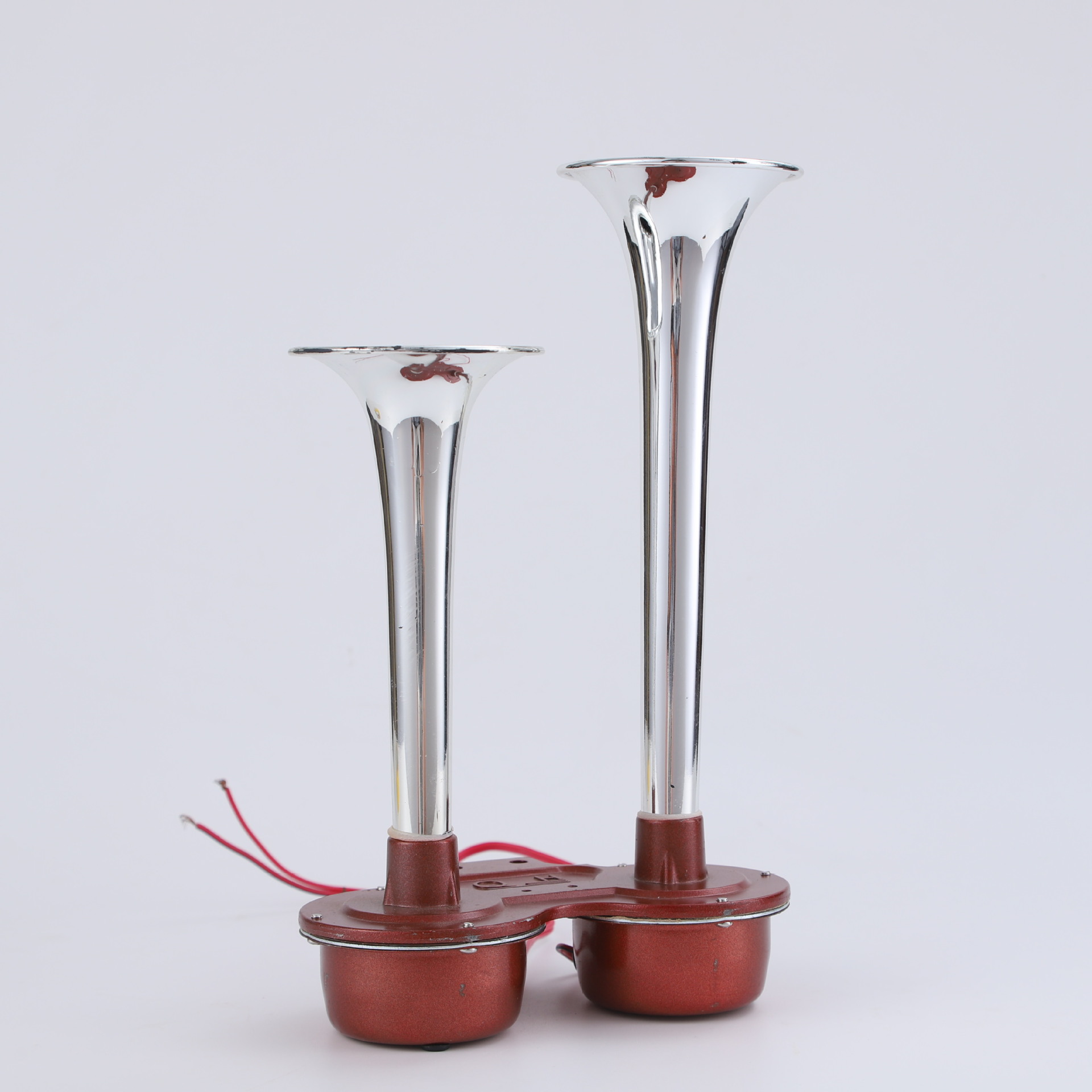 Electric horn, car horn, 12v super loud modified horn for large trucks, 24v motorcycle and electric vehicle horn, others