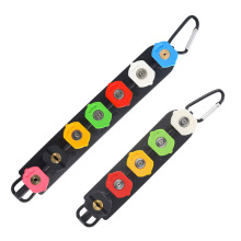 新品亚马逊5色7色带基座锁扣高压不锈钢喷头洗车机水枪扇形喷嘴