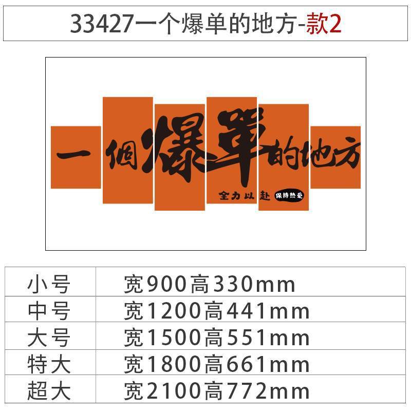 办公室墙面装饰公司企业文化电商氛围感布置励志标语618爆单贴画|undefined
