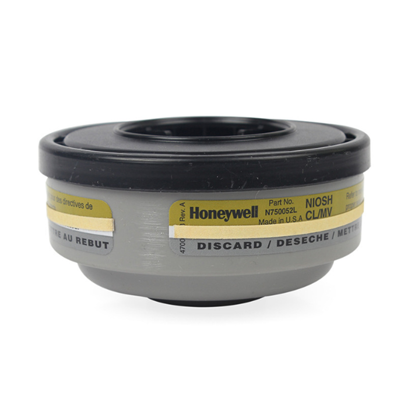霍尼韦尔 N750052 防水银蒸汽及氯气滤毒盒带寿命指示功能