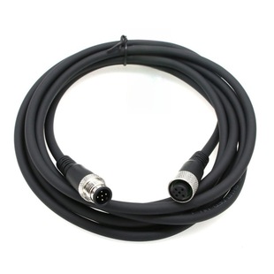 With Self-Locking M12 5 Pin Male to Female Actuator Sensor Cable Wire for Industrial Automation Equipment