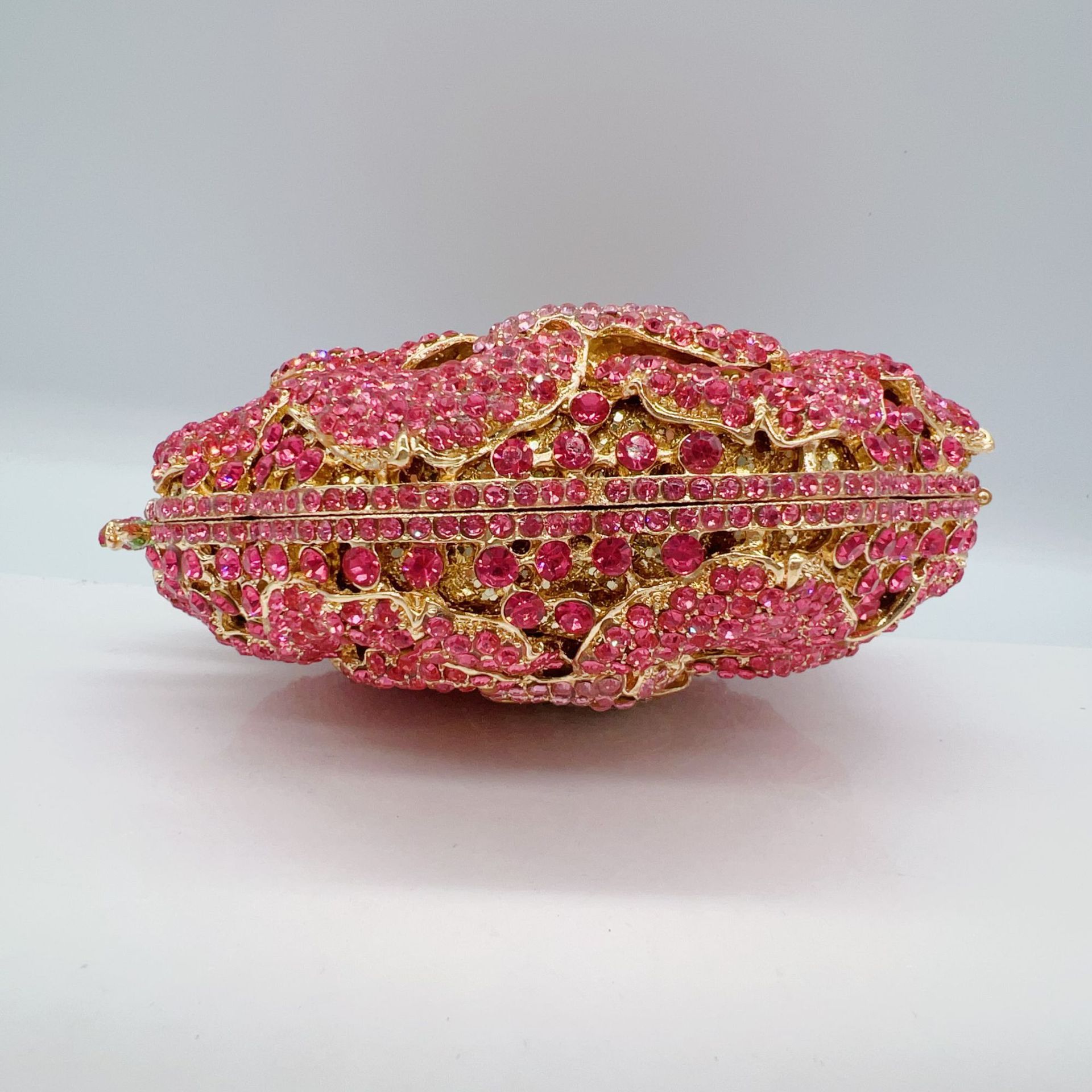 Carcelli verano nuevo estilo europeo y americano bolso de cena bolso rosa