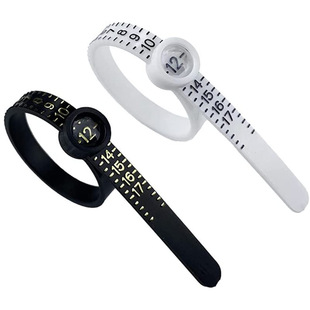 Measurement with Magnifying Glass, Ring Soft Ruler, Ring Ruler, Ring Size Screen, Us Size Ring Ruler