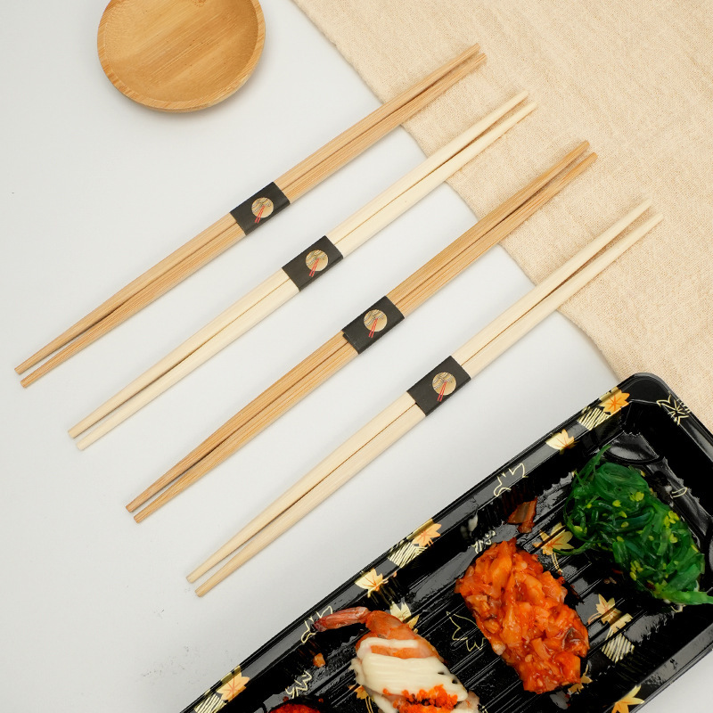使い捨て寿司箸、両頭竹箸、高級ガードローブロゴ、刺身、日本料理テイクアウト食器卸売|undefined