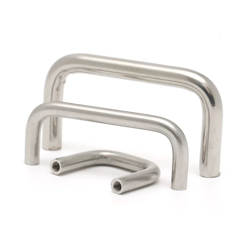 Твердая ручка из нержавеющей стали 304/ручка шкафа распределительной коробки/сварная промышленная ручка могут обрабатываться по размеру