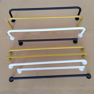 Clothing store display rack wall is hanging men's and women's wall hangers children's clothing hangers clothes rail side hanging display rack