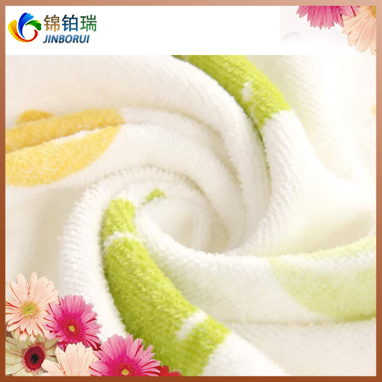 苏州厂家供应  大量批发 提花毛巾布 纬编毛巾布