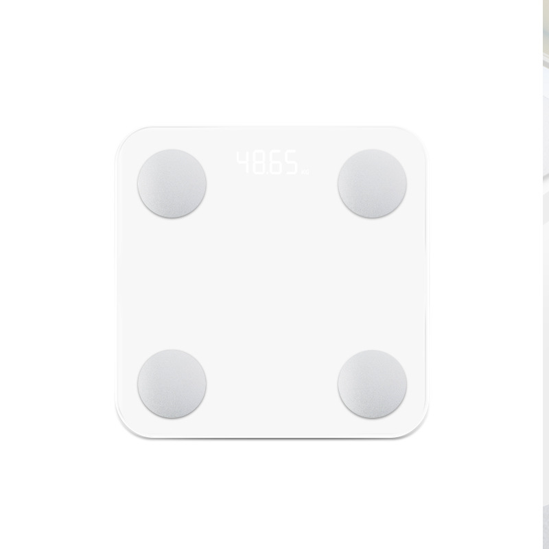 Escala de peso, escala electrónica, escala de grasa corporal recargable pequeña, pesaje doméstico, pesaje corporal humano, pesaje gramo para el hogar inteligente