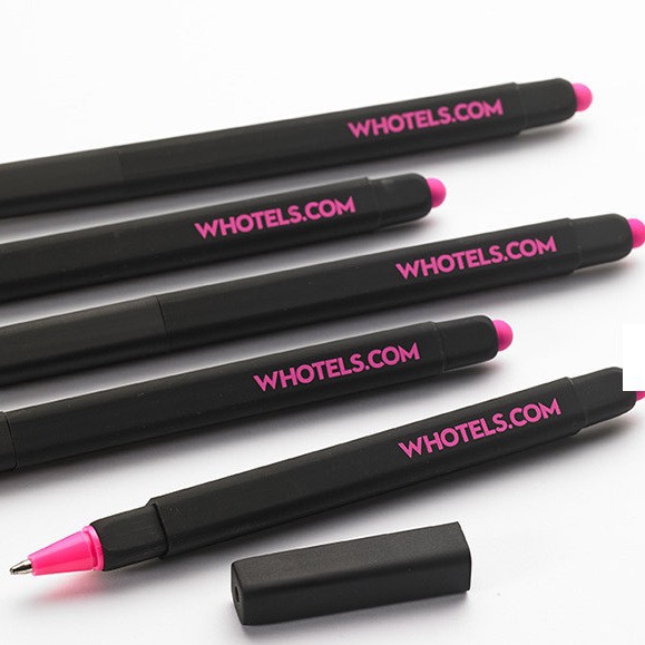 Hotel bolígrafo logotipo bolígrafo publicitario W bolígrafo neutro cuatro negocios