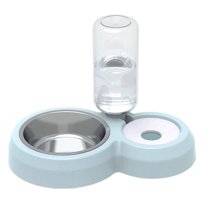 Миска для собак миска для кошек двойная миска автоматическая поилка для собак миска для кошек миска для воды Антидетонационная миска для риса зоотовары