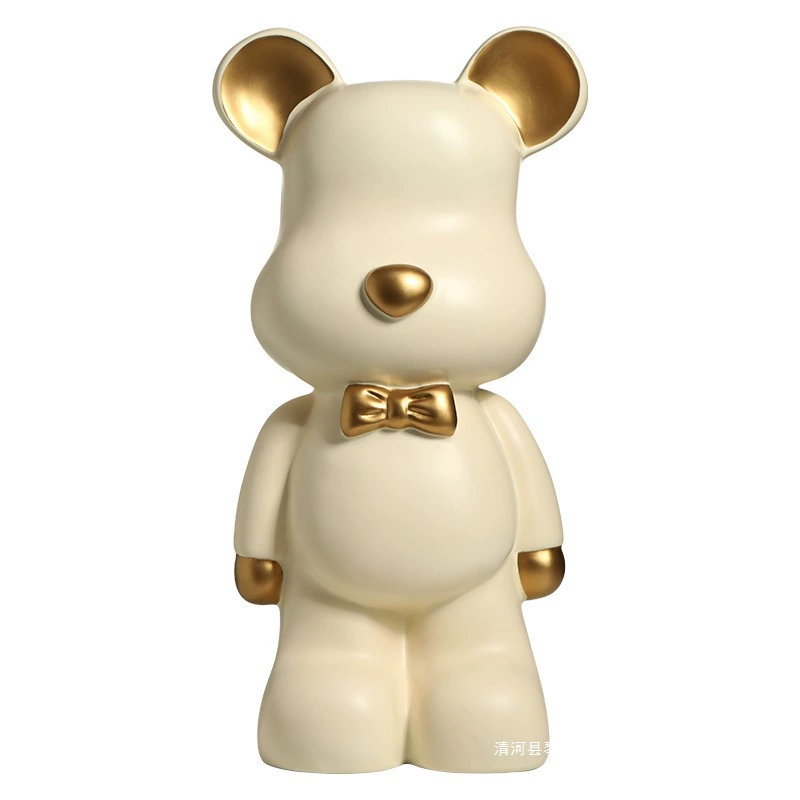 2024 Новый Violent Bear Piggy Bank напольная декоративная вещь илиnaments Только не может войти и выйти большой копилка для мужчин, женщин и детей