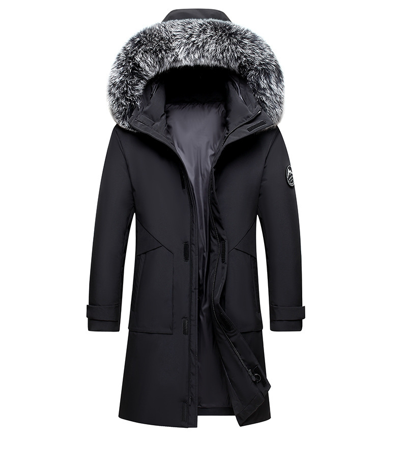 Men's Clothing winter Coat jacket men's trendy brand jacket thickened and warm trendy brand fashionable warm and comfortable Coat jacket_voghion.com