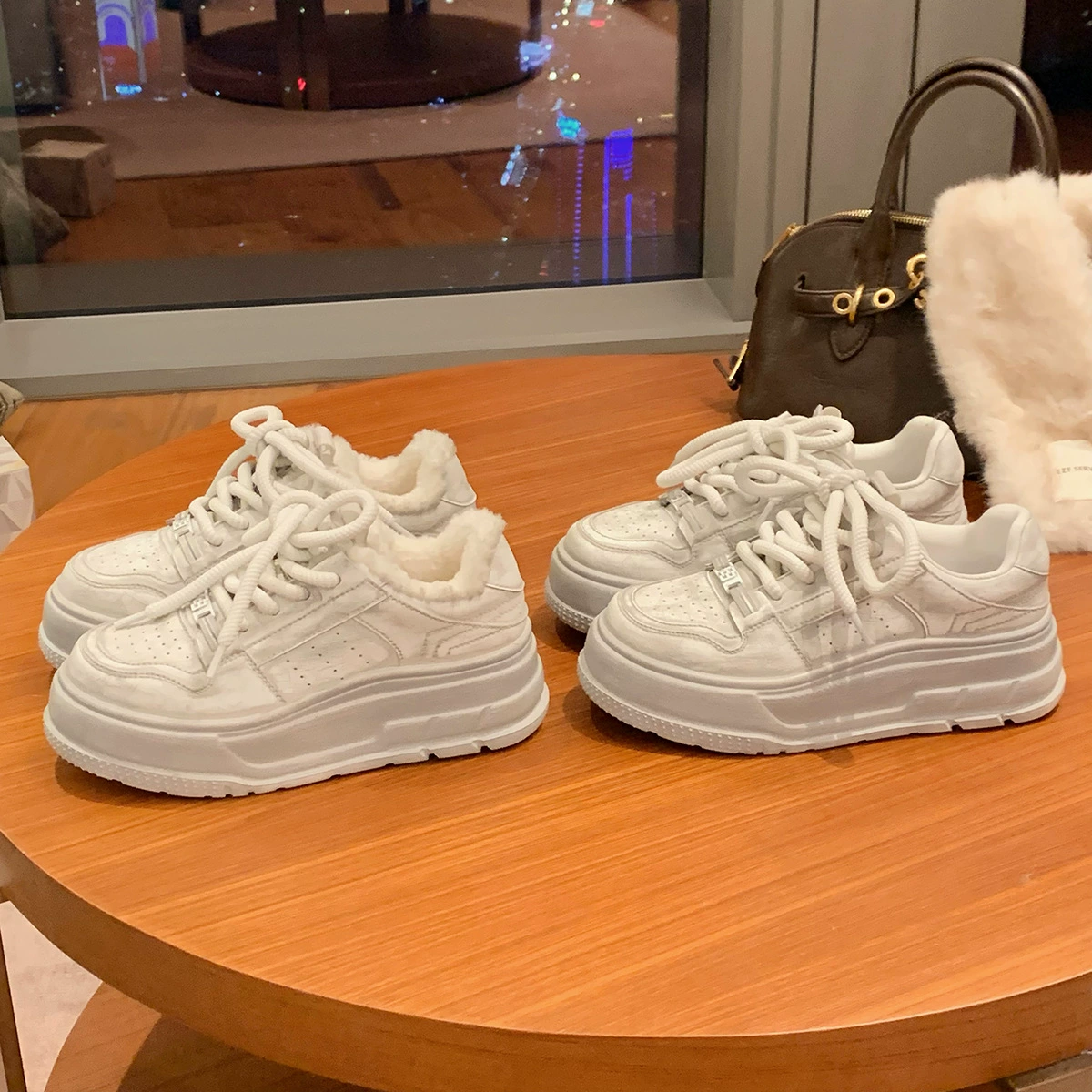 Коровья кожа версия ~ Виноградная мама с тем же толстым шнурком