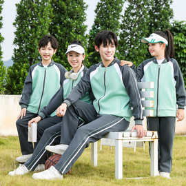 江西赣州市校服春秋季中小学生教育局统一标准初高中夏季短袖班服