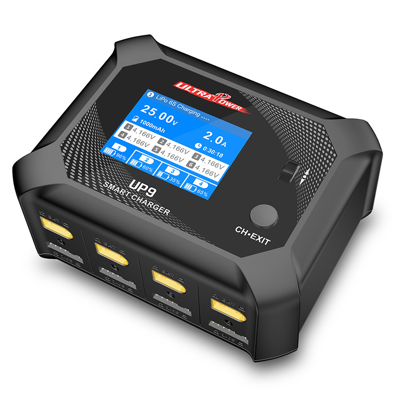 UltraPower UP 9 100W four-channel model car model 2S lithium battery balance charger