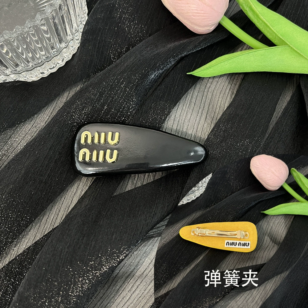 Miumiu, модная заколка для волос, универсальные шпильки, шпилька