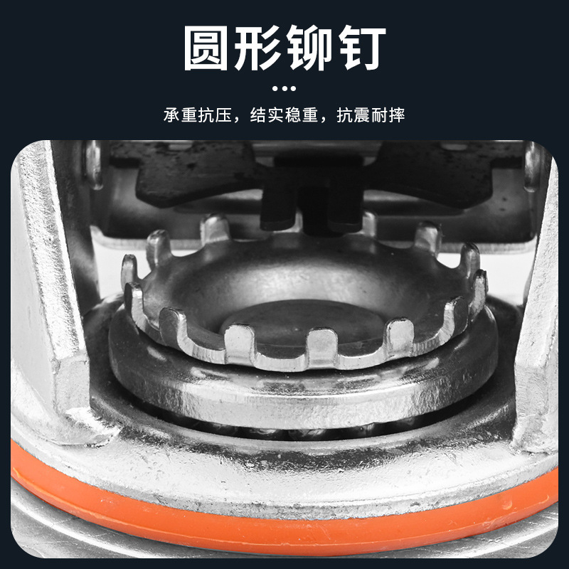 工業耐高温全鉄キャスター重鋳鉄耐摩耗抵抗万向輪手押し車機械設備オーブン車輪|undefined