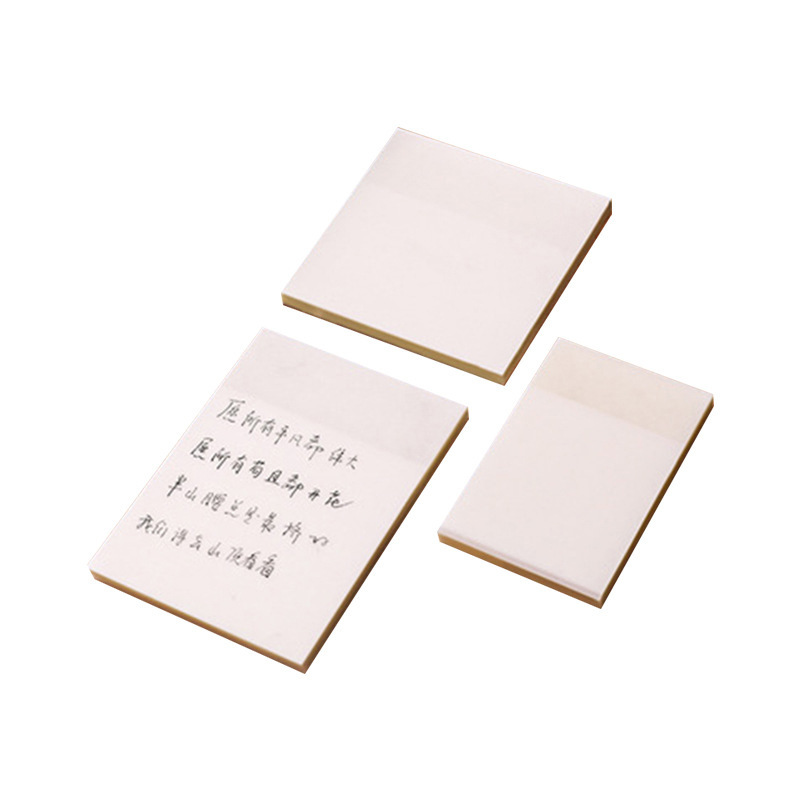 Transparent Post-it Notes Wholesale Can Stick Creative Student Notes Pet Color N-time Stickers Simple Tearable Index Note Paper