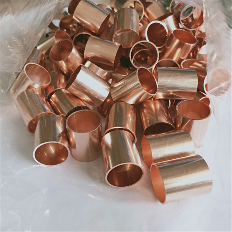 紫铜管 薄壁小圆管 精抽红铜管 外径5mm 壁厚0.5mm  可切割加工