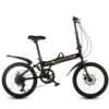 Black bike shifter (brake handle) disc brake