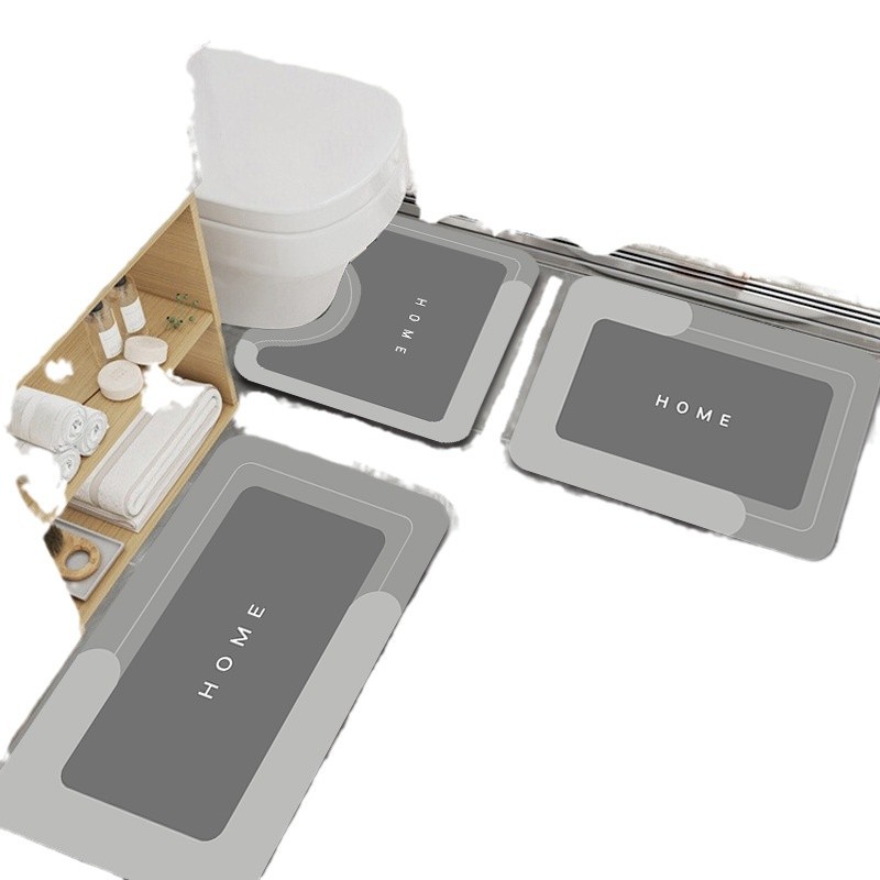 Tapis de bain en diatomite et ensemble 3 pièces pour wc_voghion.com