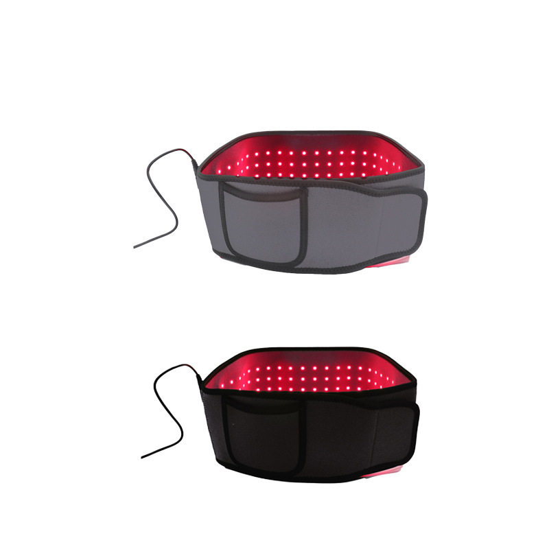 Amazon 100LED 赤色光理学療法ベルト USB 充電式赤色光保護ベルト赤外線ウエストケアベルト|undefined
