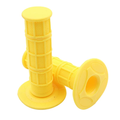 accessories modified monochrome soft grip | Motorcycle Handle Cover - yellow
