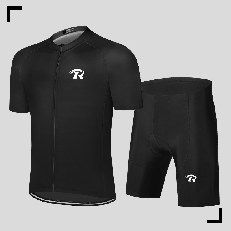 Ropa de bicicleta de mangas cortas para hombres y mujeres, ropa de bicicleta de montaña de verano, cinturón de secado rápido, pantalones de ciclismo de amortiguación, chaqueta superior