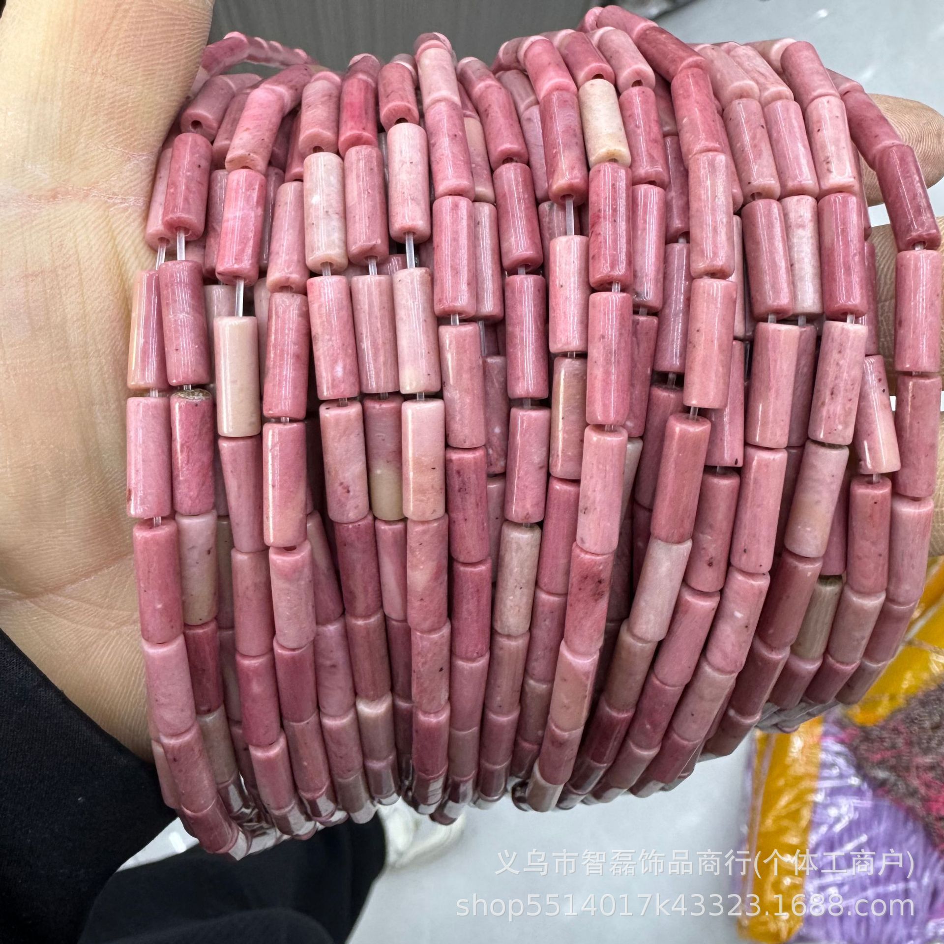 Patrón de madera roja
