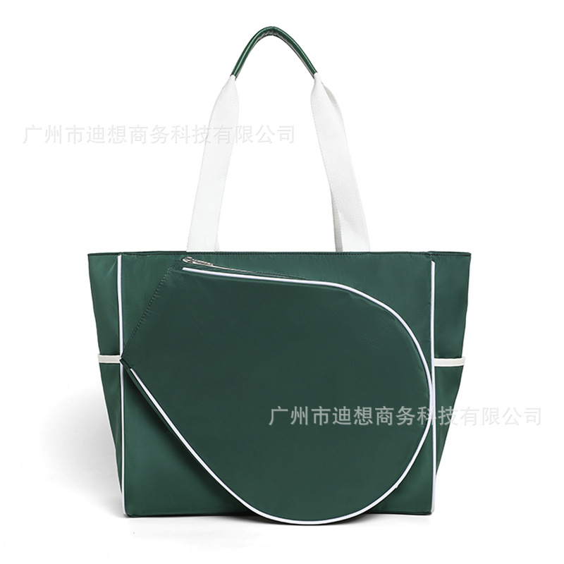 Bolsa de tenis de alto valor femenino de gran capacidad de almacenamiento bolsa de pelota al aire libre bolsa de bádminton de hombro único image 6