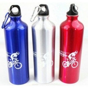 Bicycle outdoor sports kettle aluminum alloy riding equipment bicycle mountain bike water Cup printable advertising gift