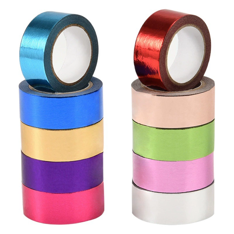 Монохромная лента васи, ручная учетная запись, горячее тиснение, украшение, чистый красочный офисный реквизит для культурных и творческих фильмов и телепродуктов, подарочная лента