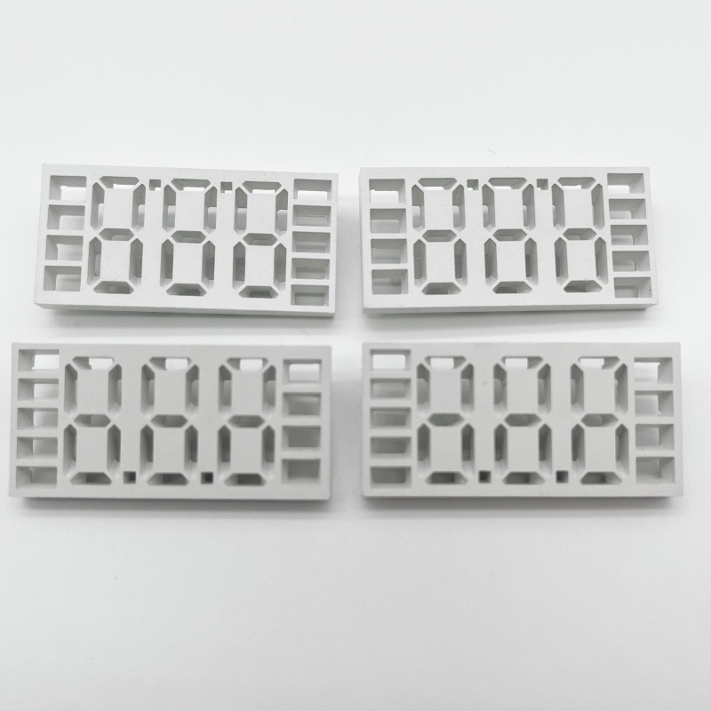 现货直供LED数码管塑料外壳  多位数显注塑数码管支架