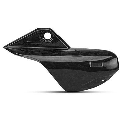 exhaust pipe heat insulation board: Motorcycle exhaust pipe
