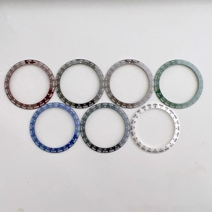 New watch accessories area abbreviation ring digital ceramic shell outer ring outer diameter 38mm inner diameter 30.5mm