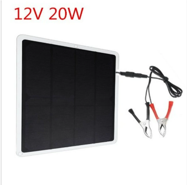 Battery solar-powered, mobile phone, car and boat