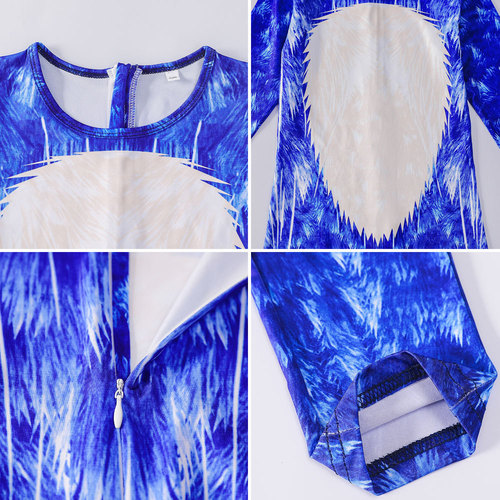 Halloween children's clothing cosplay anime character dress-up suit Sonic the Hedgehog Sonic onesie