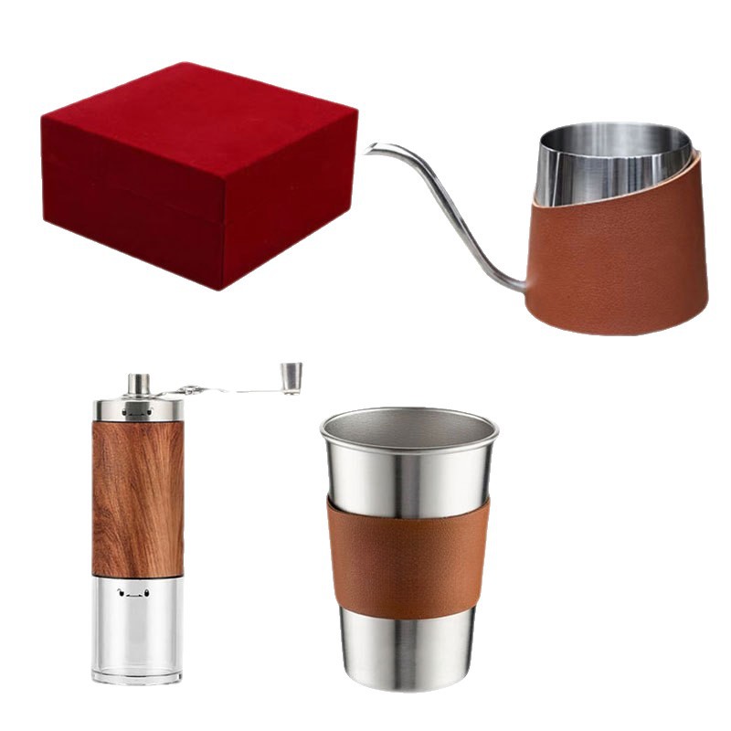 Cafetera Artesanal como Regalo Empresarial para Clientes, Cafetera Artesanal de Lujo Ligero para Mocha, Regalo Promocional