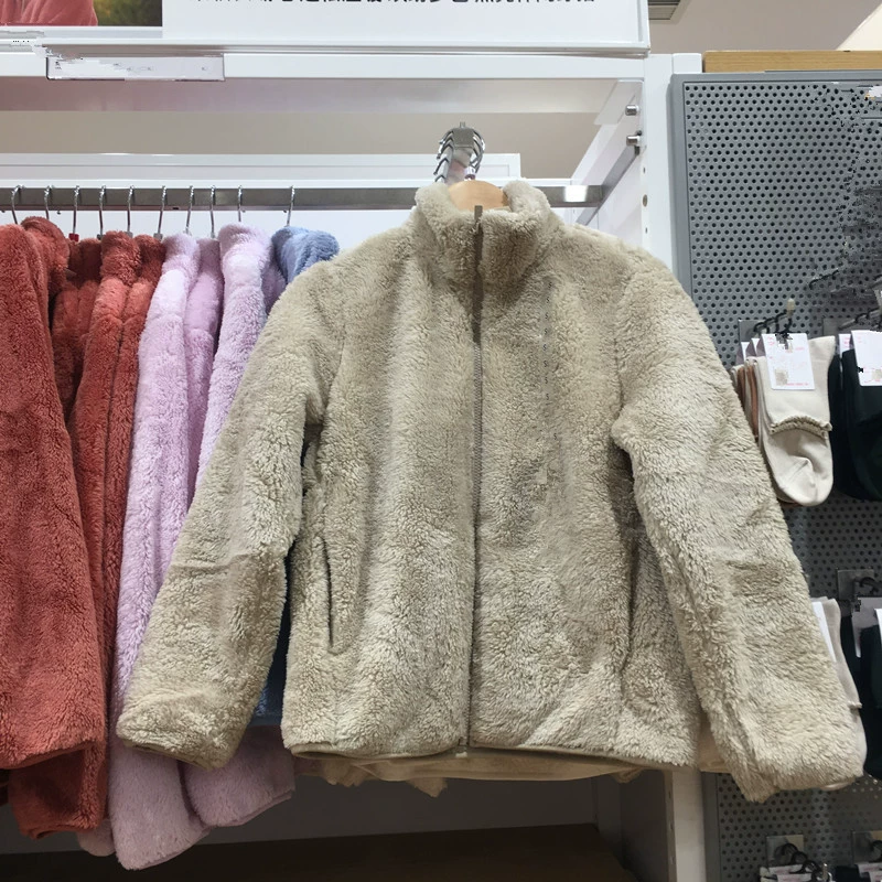Демисезонная бархатная коралловая кардиган, утепляющая куртка
