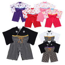 分销代发新生儿婴幼儿特色民族服饰日系男女童连体衣爬服家居服