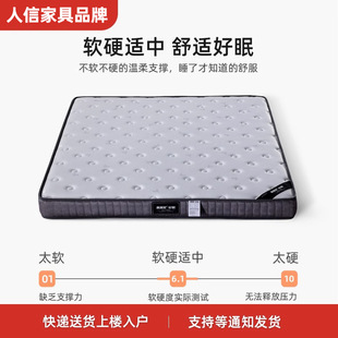 Natural Coconut Palm mattress 10cm15cm independent spring green palm mat home Simmons moderate soft and hard