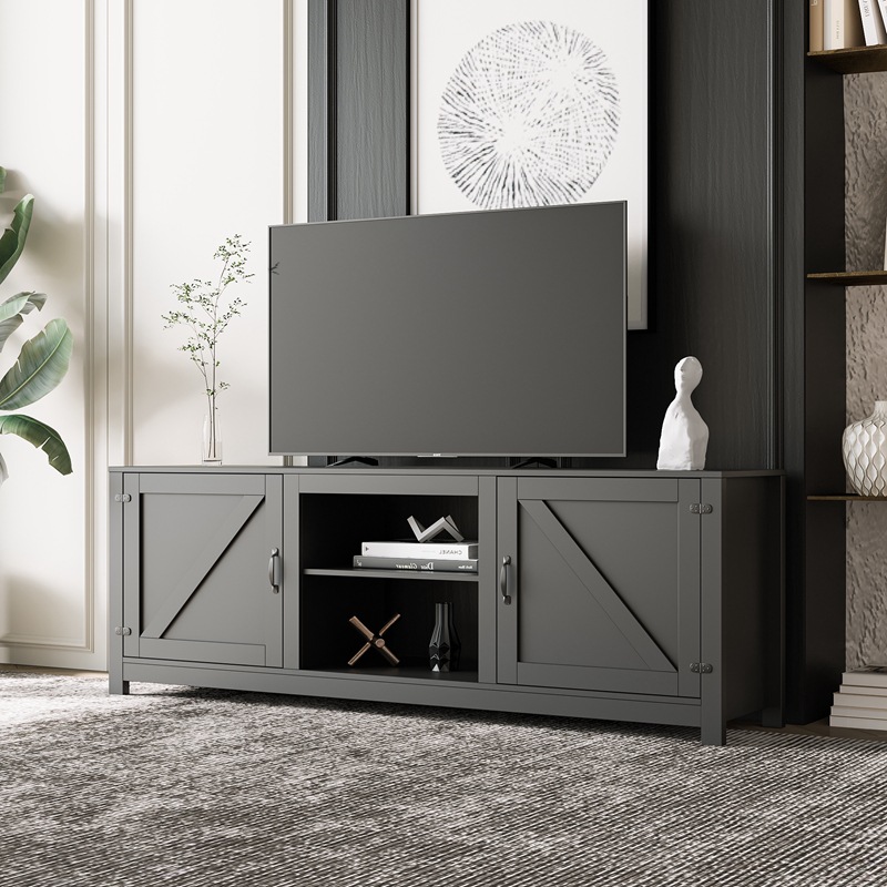 Alta TV gabinete moderno simple pequeño apartamento sala de estar plataforma luz lujo dormitorio 2023 nuevo TV gabinete