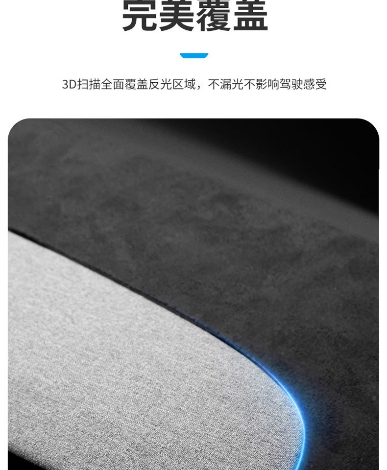Suitable for the Updated Version of Tesla Model 3/Y/Yl Center Console Sunshade Mat, Anti-Reflective, Heat-Insulating, and Light-Blocking