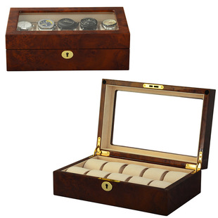 Customized Wooden 10 Epitope Watch Storage Box 10 Only High-Grade Watch Box