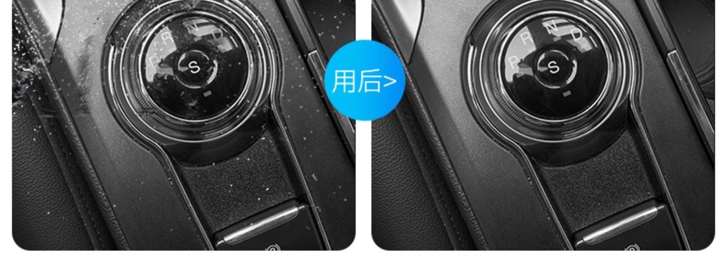 Multi-functional cleaning soft rubber car cleaning artifact car supplies black technology car dust mud cleaning dust