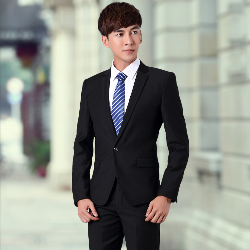 Traje de primavera y otoño para hombres y mujeres traje de hombre traje de trabajo de tres piezas traje de dama de honor