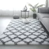 Tie dye black and white plaid - 40 x 120 cm buy one get one free