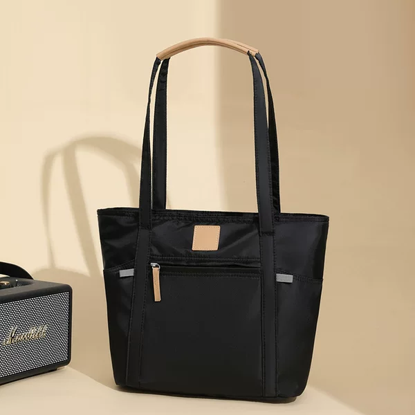 2026 Simple Ins Korean Style Trendy Lightweight Large Capacity Tote Bag Handbag Mommy Bag Casual Waterproof Bag